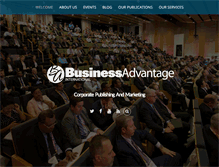 Tablet Screenshot of businessadvantageinternational.com